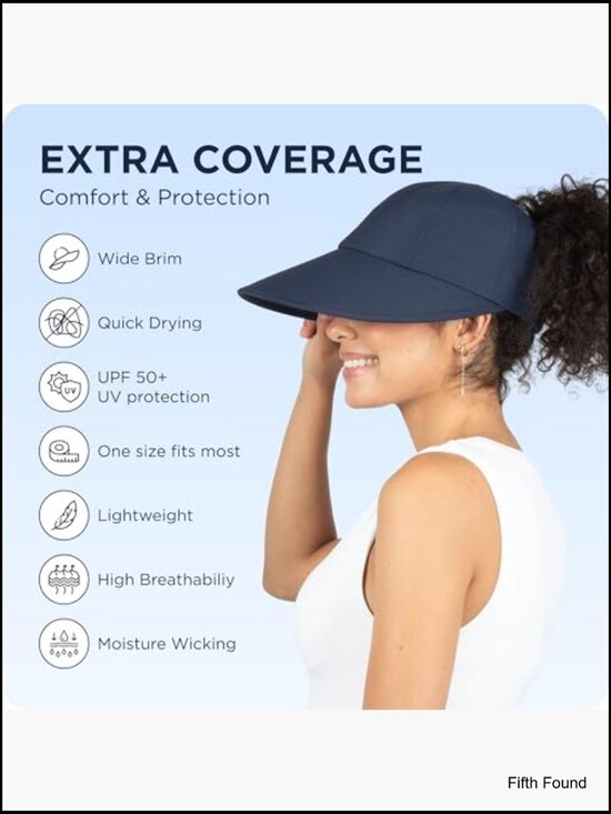 Women\'s UPF 50 Sun Hat with Patented Ponytail Opening, Adjustable Fit main image 6